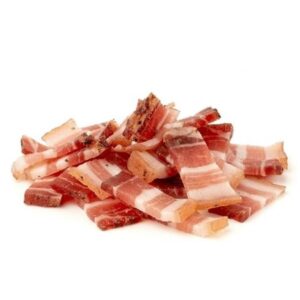 Tocino picado ahumado