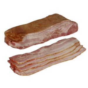 Tocino ahumado rebanado
