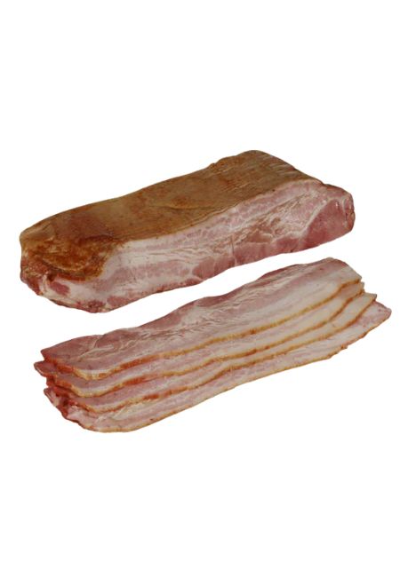 Tocino ahumado rebanado